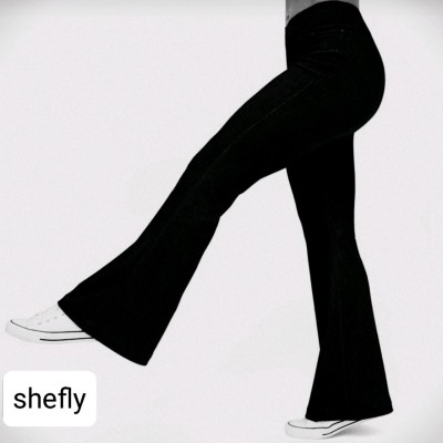 شلوار زنانه کتان بنگالین دمپا گشاد