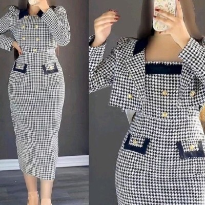 کت سارافون زنانه پیردوپل ابریشمی مدل لیماک-150808