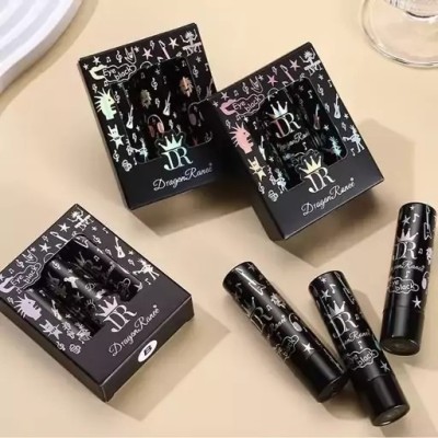 پک رژ جامد دراگون 3تایی رژ لب زیبا رژ لب جامد