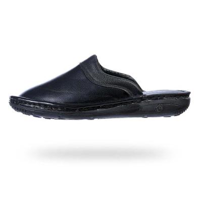 نعلین مردانه مدل کلارک 101 شهپر (رنگ مشکی)