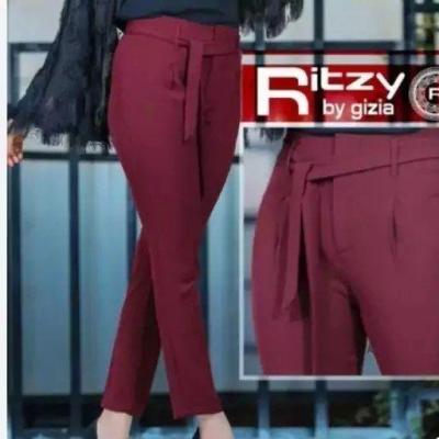 شلوار مازراتی کرم وزرشکی وسبز