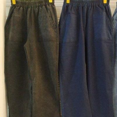 شلوار نیل بگ جا مبایلی جیب موبایلی سه سایز 36تا 48