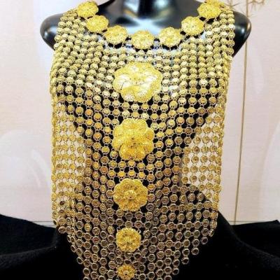 گردنبند نقره با آبکاری طلا