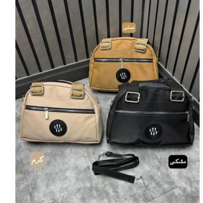 کیف بیضی دسته دار جلو زیپ