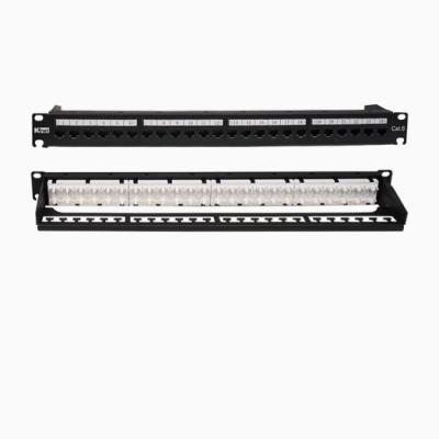 پچ پنل 24 پورت Cat6 UTP کی نت K-NPC6UTL24