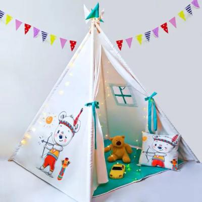 چادر سرخپوستی طرح خرس کماندار برند نگارکیدز