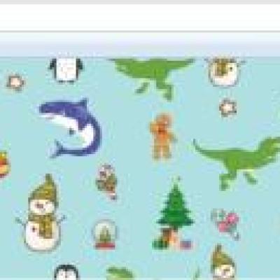 پارچه پترن طرح دایناسور برند رسام