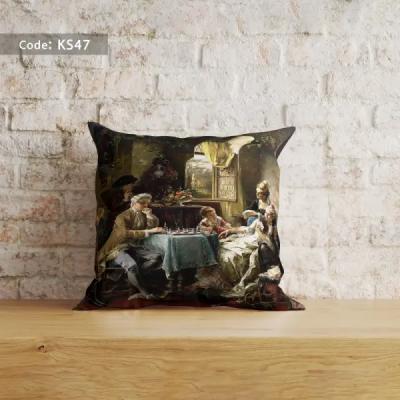 کاور کوسن طرحدار نقاشی کلاسیک هفت برند درنیکا