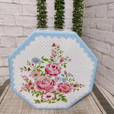 جعبه فلزی گلدار