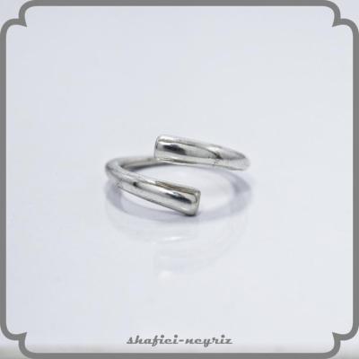 انگشتر نقره زنانه طرح پینترستی