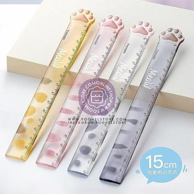 خطکش فانتزی/خط کش پینترستی فانتزی کریستال مدل پنجه گربه کد 78411109