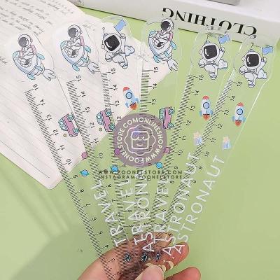 خطکش کریستال فانتزی/پینترستی 15 سانتیمتر کد 44410244 student ins ruler