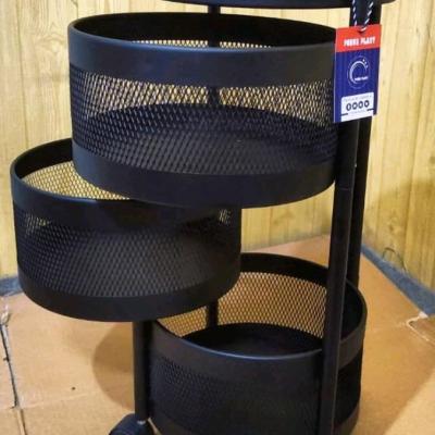 جا سیب زمینی و پیاز 3.5 طبقه متحرک گرد