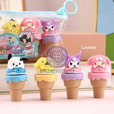 ماژیک هایلایترفانتزی/ماژیک علامت زن پینترستی بسته 4 عددی کد 44310093