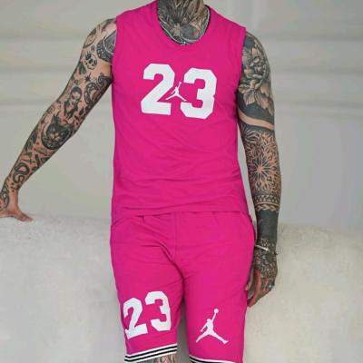 ست رکابی شلوارک جردن 23