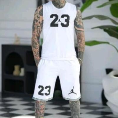 ست رکابی شلوارک جردن 23