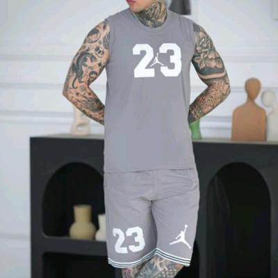 ست رکابی شلوارک جردن 23