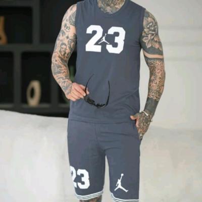 ست رکابی شلوارک جردن 23