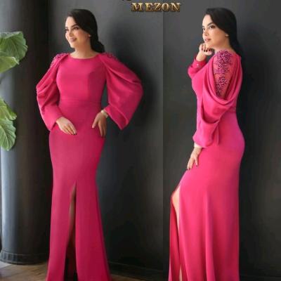 پیراهن زنانه کرپ مدل لباس عقد لباس نامزدی پیراهن مجلسی لباس مجلسی شیک