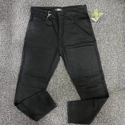 شلوار کتان مام فیت مشکی با سایزبندی 38 تا 48