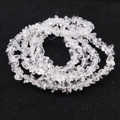 ریسه سنگ کوارتز شفاف سنتتیک شکسته (طول ریسه 40 سانتیمتر است)-157623