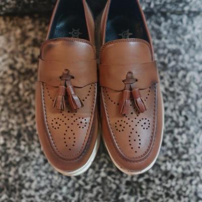 کفش کالج قهوه ای مردانه