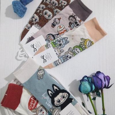 جوراب طرح لبوبو