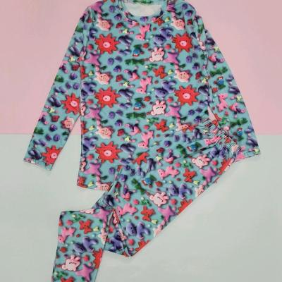 بلوز شلوار مخمل سه بعدی