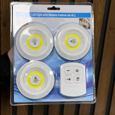 چراغ زیر کابینتی ریموت دار سه عددی