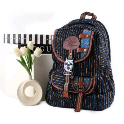 کوله پشتی دخترانه و پسرانه جین