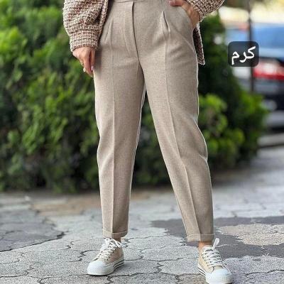 شلوار مام فوتر زنانه شلوار زمستانه گرم و شیک