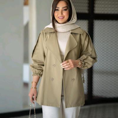 ترنج کت (بارانی) کتان استانبول فری سایز