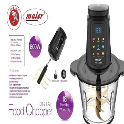 خردکن مایر مدل MR-495 | خردکن برقی شیشه‌ای با توان بالا و تیغه استیل ضد زنگ