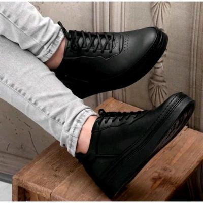 کتونی کفش اسپرت مردانه بندی مدل تابان رنگ مشکی ارسال رایگان 40 تا 44