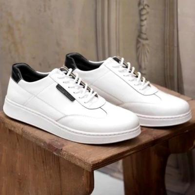 ونس کتونی کفش اسپرت مردانه مدل ونیز رنگ سفید مشکی زیره سفید ارسال رایگ