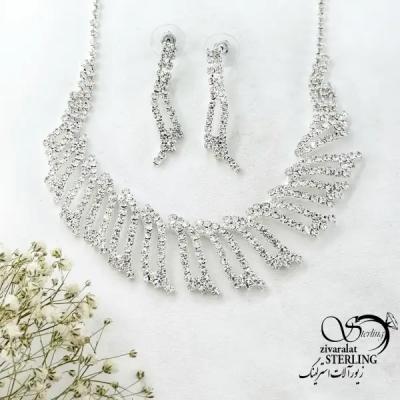 سرویس جواهری (مجلسی) فول نگین کد 20161