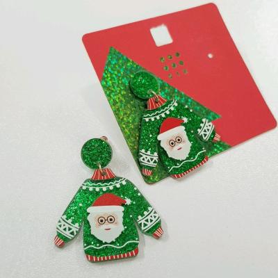 گوشواره کریسمسی بابانوئل ، کار فوق العاده زیبا و فانتزی