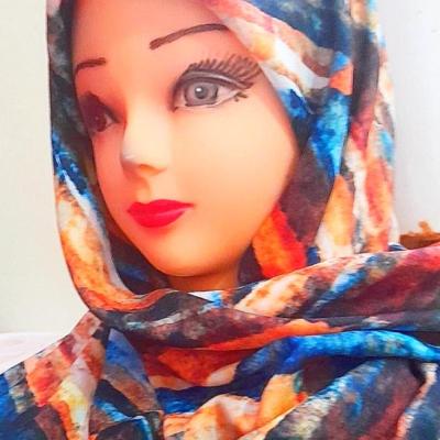 روسری نخی قواره بزرگ