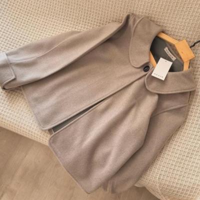 پالتو کوتاه شیک یقه عروسکی