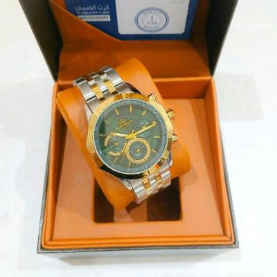 ساعت مردانه الگانس ELEGANCE مدل vip ژاپن سه موتوره فعال فول تایم