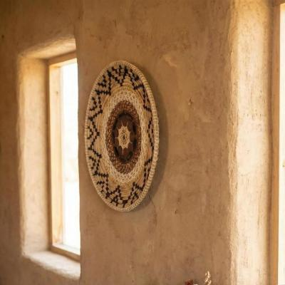 دیوار کوب حصیری مدل طرح 1