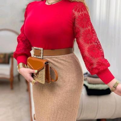 بلوز گپ مجلسی شیک 40282