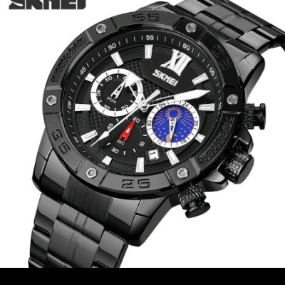 ساعت مردانه اسکمی سه موتوره skmei 9235 bl