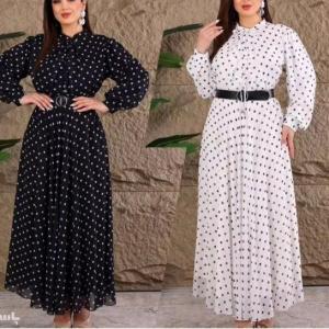 پیراهن مجلسی وکمربند چرم