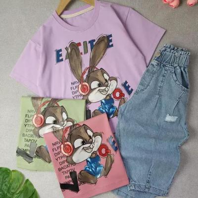 تیشرت و شلوارک دخترانه بانی خرگوشه