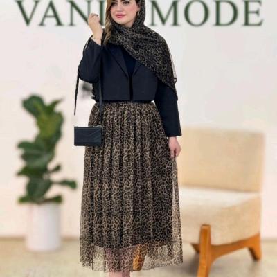 سه تیکه کت دامن و شال ترلان