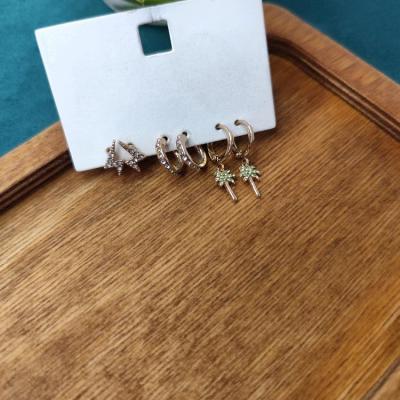 پک گوشواره استیل وارداتی دخترانه