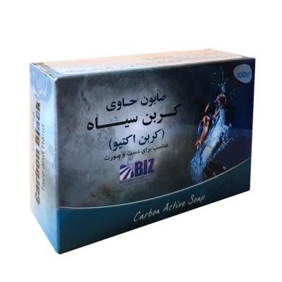 صابون کربن روشن کننده عالی..ضدجوش و ضد بوی بد بدن