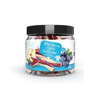 تشویقی سگ هابون مدل بدون گلوتن طعم شیر بز، بلوبری و سیب وزن 220 گرم