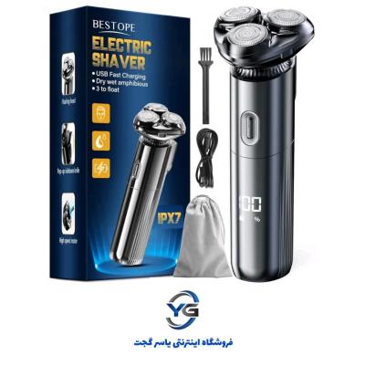 ریش تراش شارژی برند BESTOPE PRO ضد آب